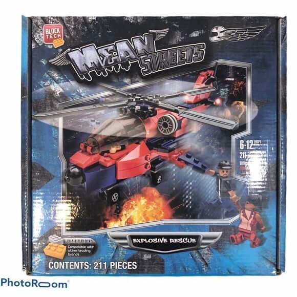Block‎ Tech Mean Streets Explosive Rescue Set - Picture 1 of 6